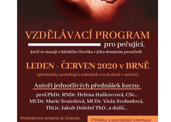 Vzdělávací program pro pečující „Pomáhat! Ale jak?“