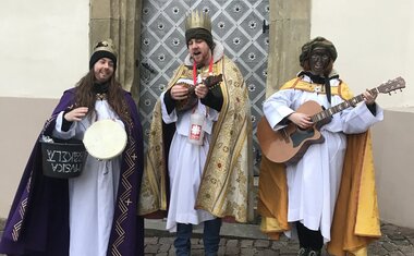 Členové skupiny Musica Krakela