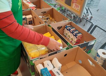 1209 kg potravin a drogerie DĚKUJEME VÁM!