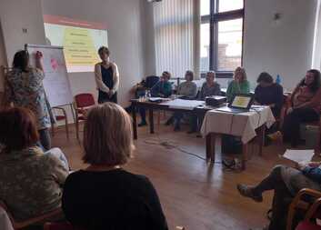 Pečovatelky z Farní charity Litomyšl nezahálejí a neustále se vzdělávají