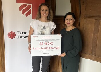 Šek od společnosti Saint-Gobain