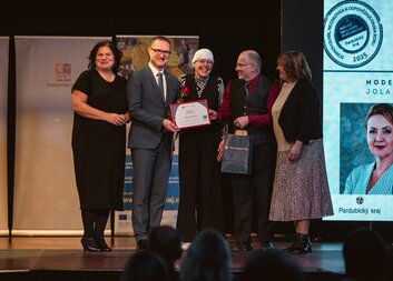 Naše dobrovolnice přebrala ocenění Pardubického kraje!