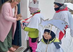 Děkujeme všem domácnostem za přijetí našich koledníků